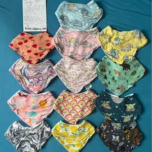 SOLD Little Sleepies bib bundle
